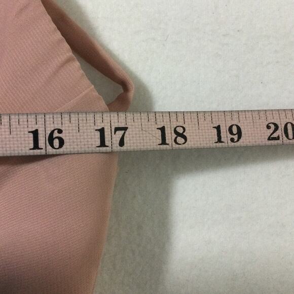 BRIDESMAID SZ 6 S pink pleated cutout sweetheart neck maxi formal dress NEW B169 - Picture 4 of 8